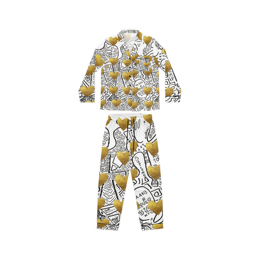 SUPREMEMATHEMATICS SATIN PAJAMAS