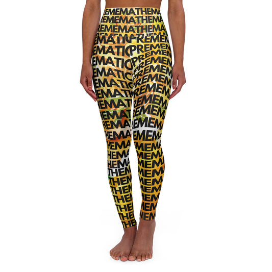 SUPREMEMATHEMATICS HIGH WAIST YOGA LEGGINGS