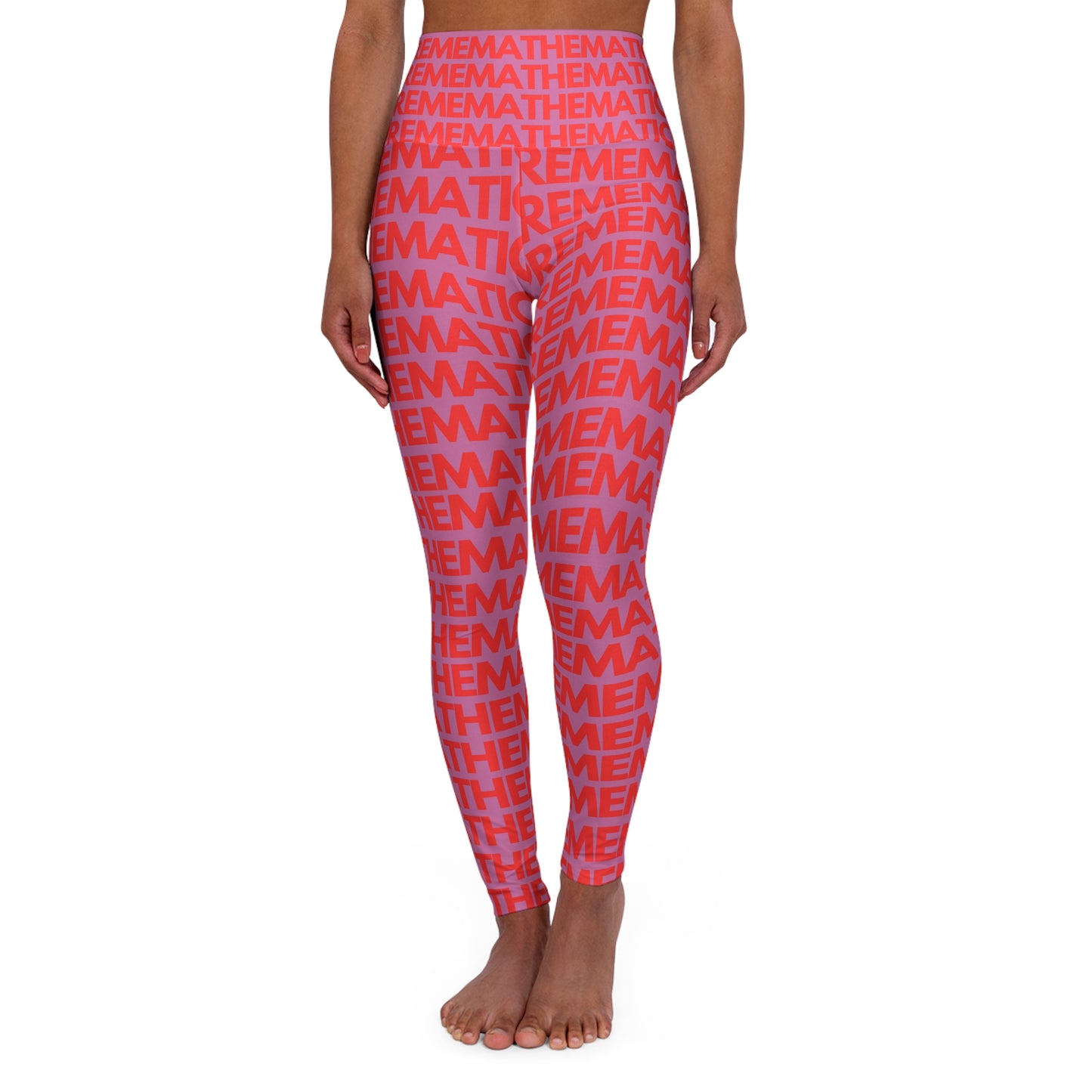 SUPREMEMATHEMATICS HIGH WAIST YOGA LEGGINGS