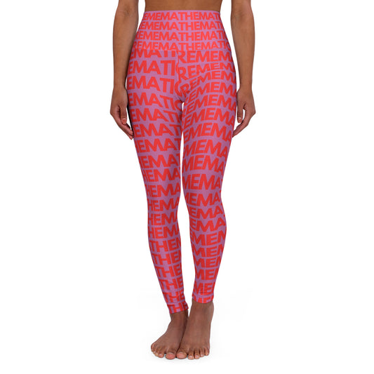 SUPREMEMATHEMATICS HIGH WAIST YOGA LEGGINGS