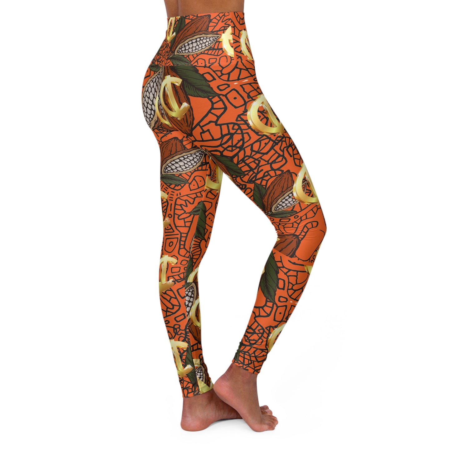 SUPREMEMATHEMATICS HIGH WAIST YOGA LEGGINGS
