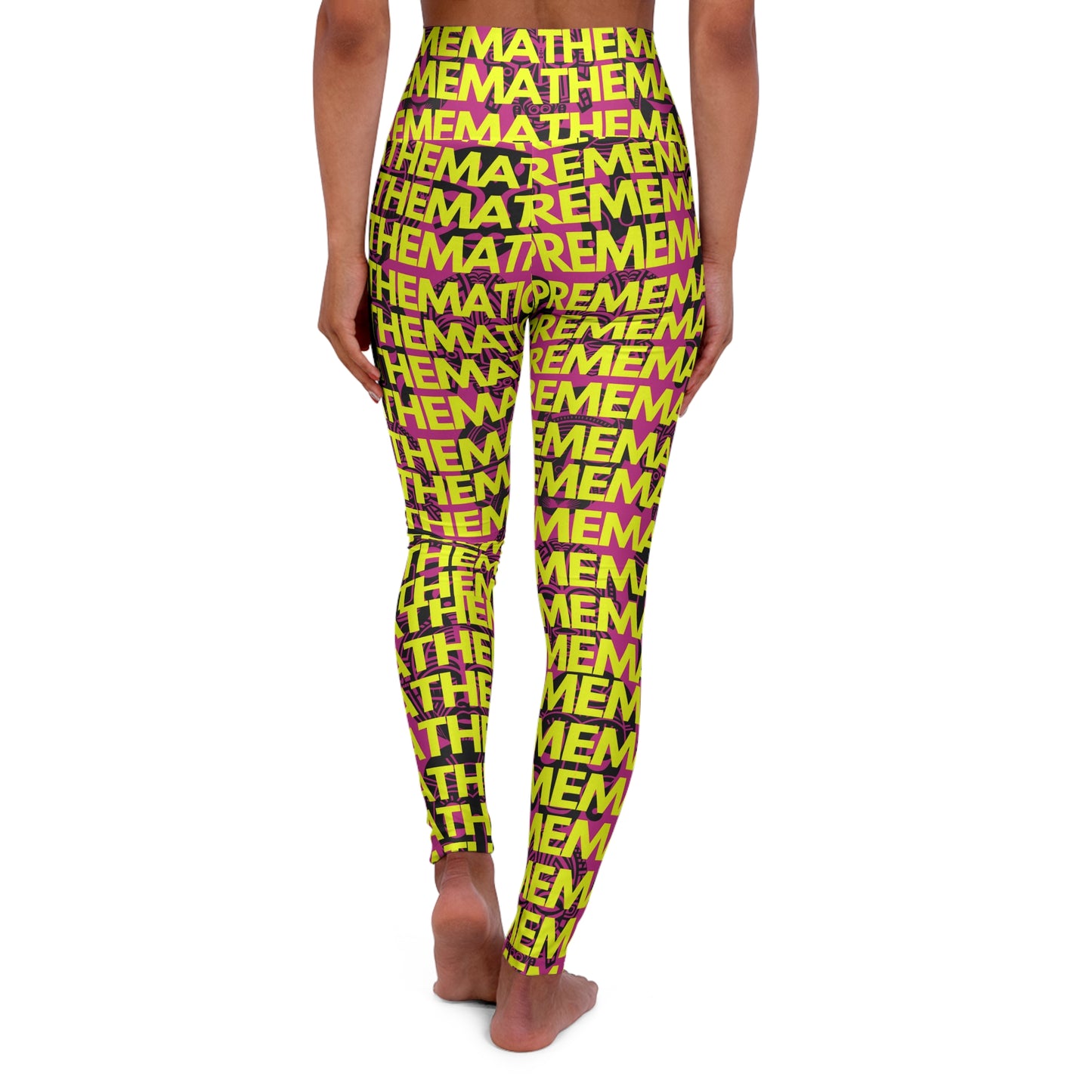 SUPREMEMATHEMATICS HIGH WAIST YOGA LEGGINGS