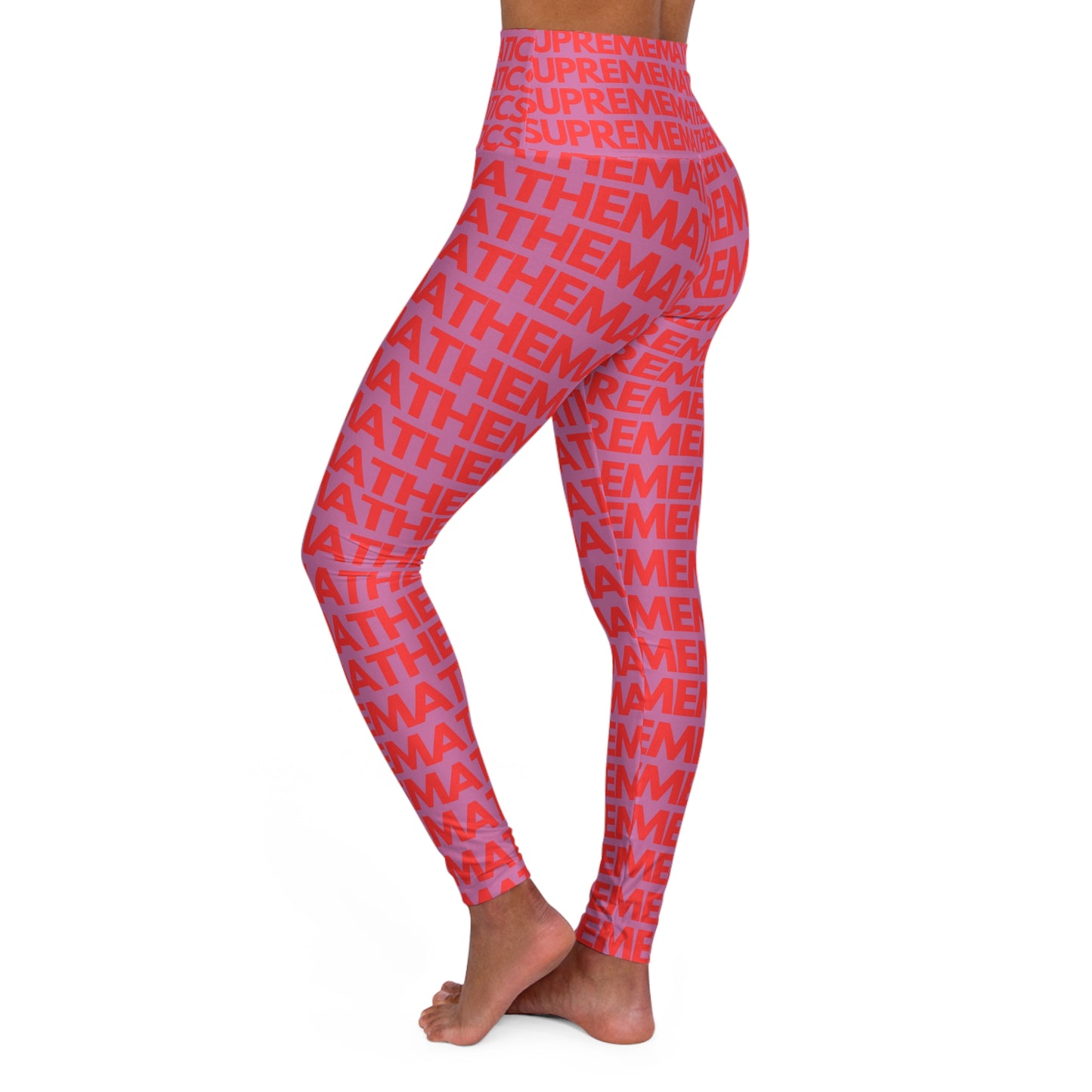 SUPREMEMATHEMATICS HIGH WAIST YOGA LEGGINGS