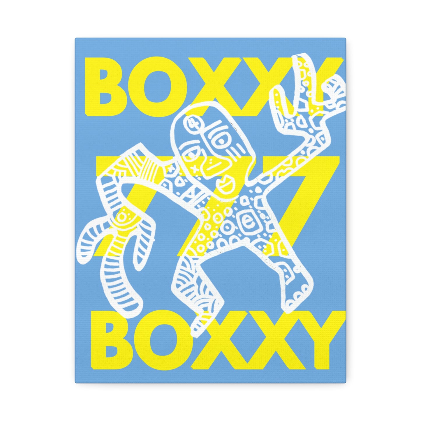BOXXY 777 ART CANVAS LITE BLUE