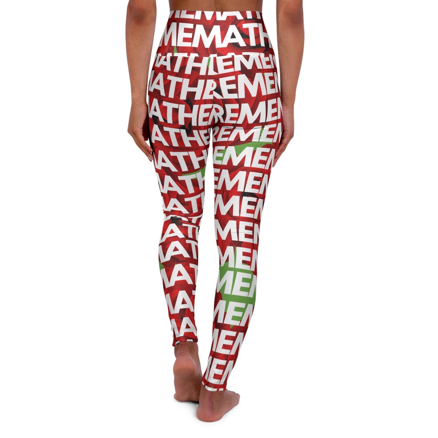 SUPREMEMATHEMATICS HIGH WAIST YOGA LEGGINGS