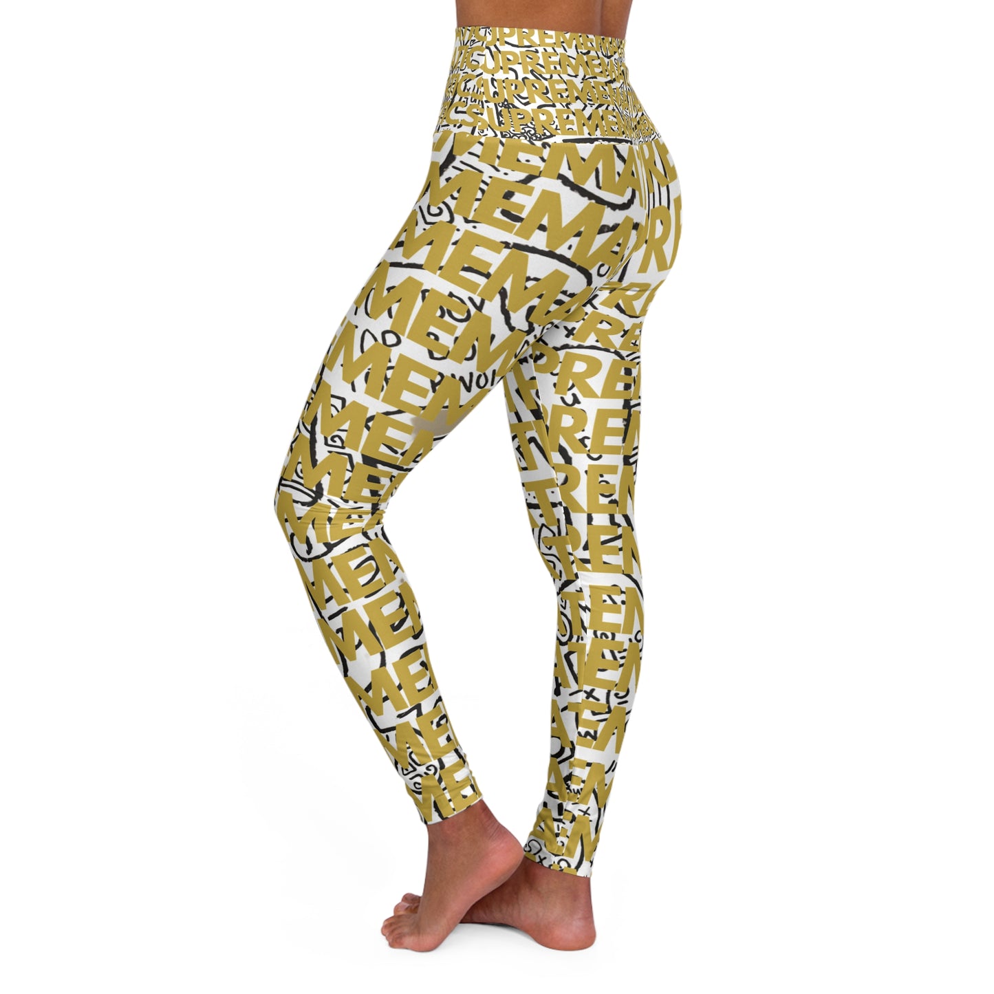 SUPREMEMATHEMATICS HIGH WAIST YOGA LEGGINGS
