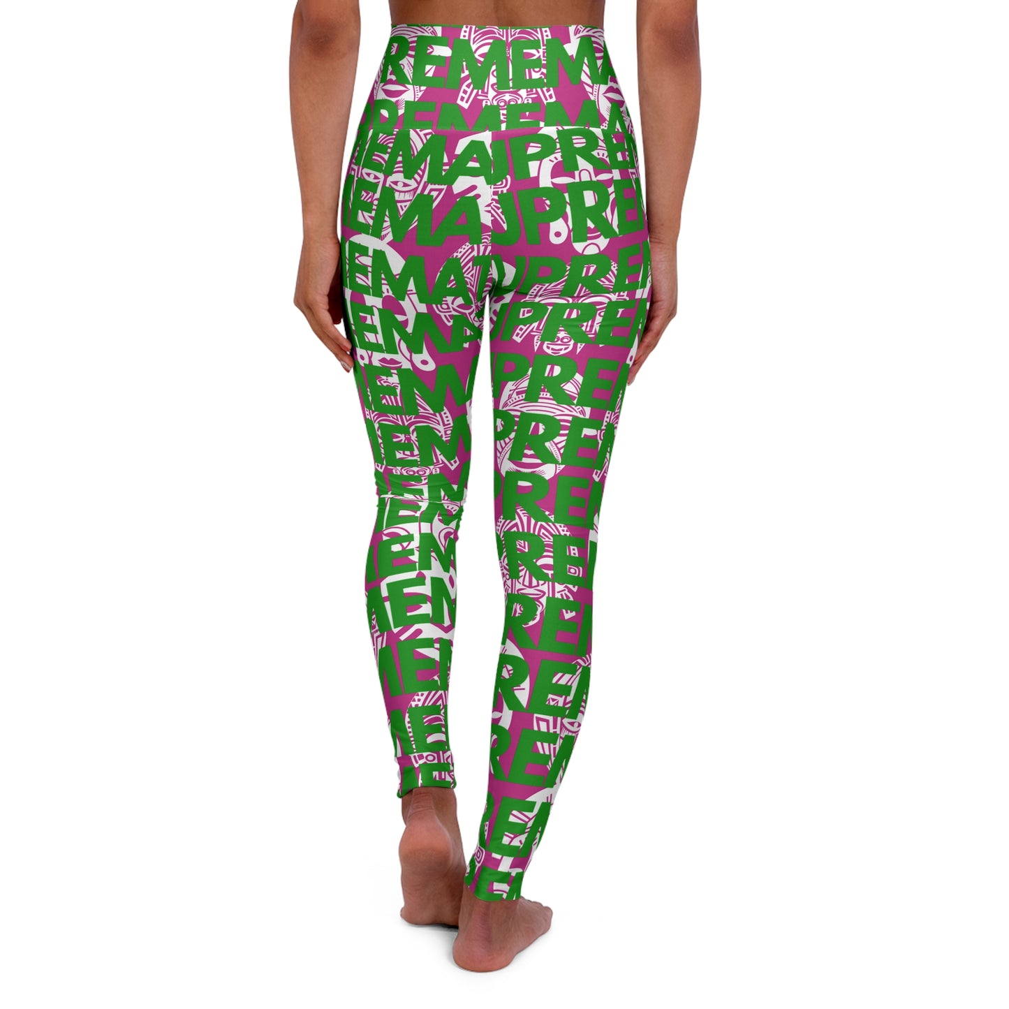 SUPREMEMATHEMATICS HIGH WAIST YOGA LEGGINGS
