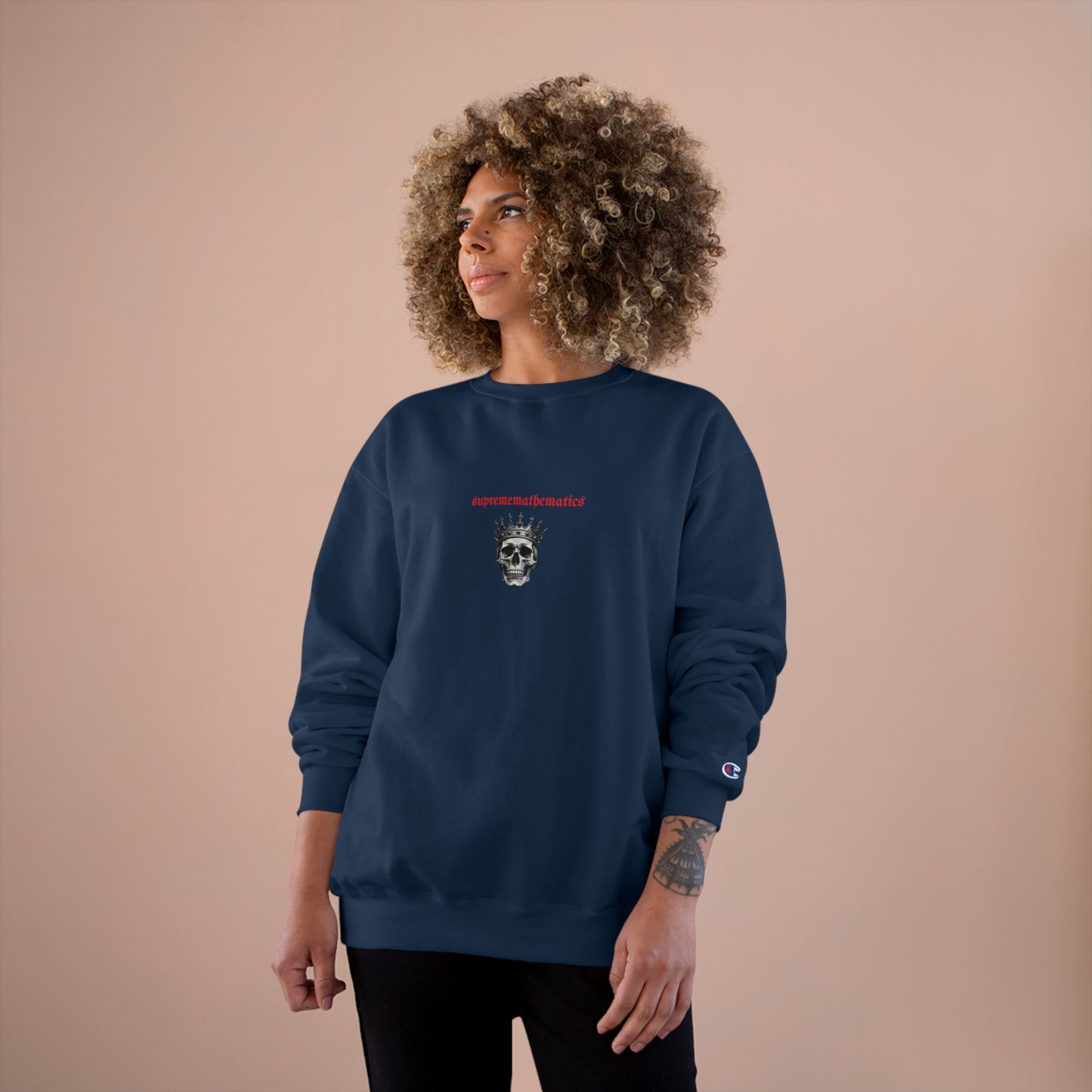 SUPREMEMATHEMATICS SUNFLOWER KINGS SWEATSHIRT