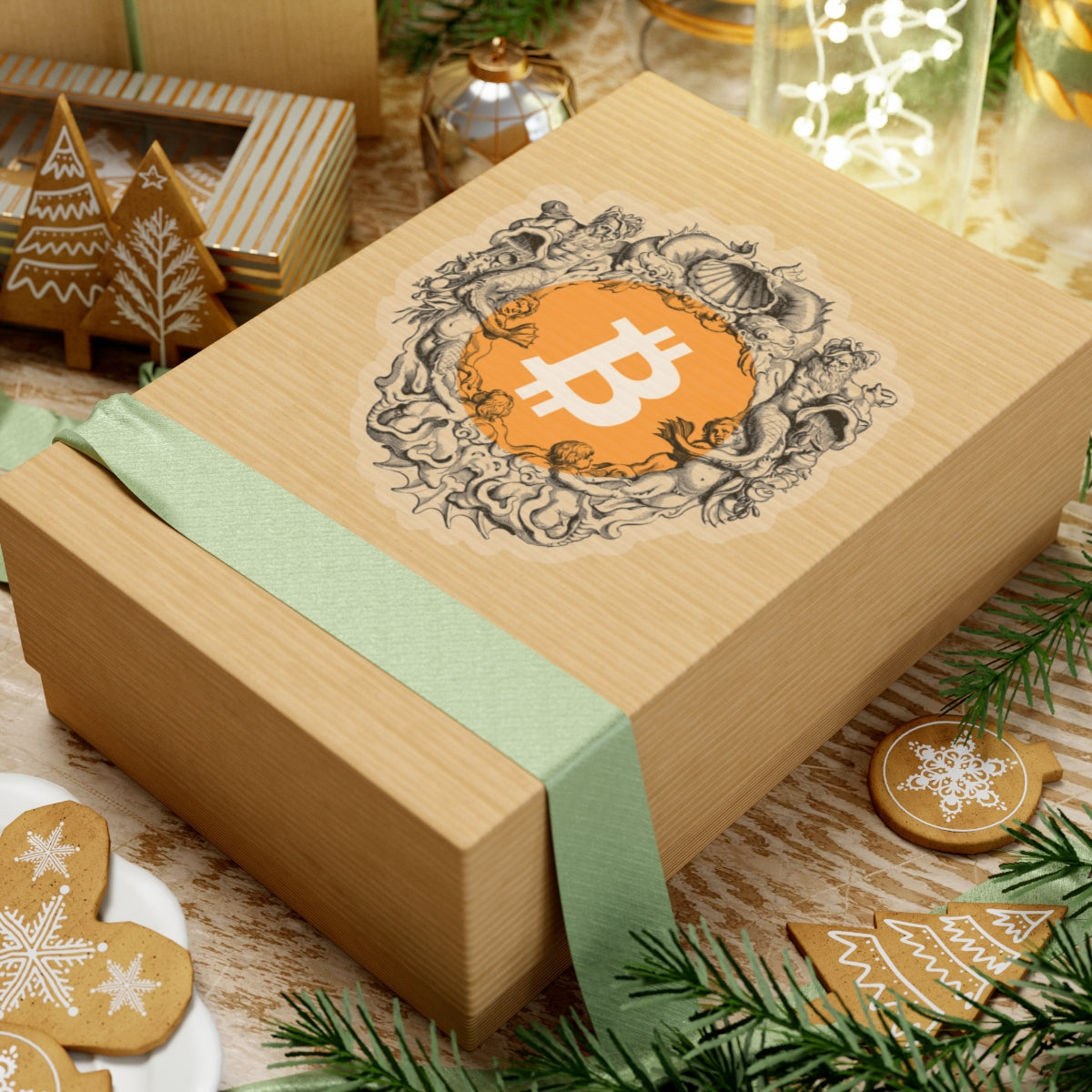 SUPREMEMATHEMATICS BITCOIN STICKER