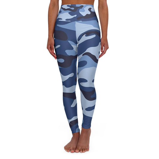 SUPREMEMATHEMATICS CAMO HIGH WAIST YOGA LEGGINGS