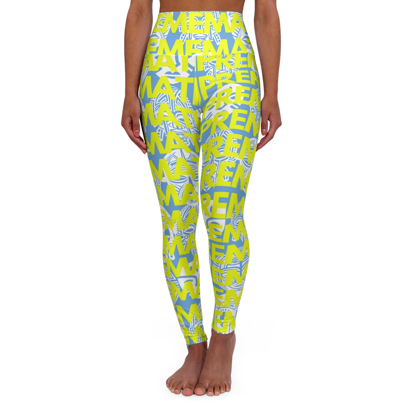 SUPREMEMATHEMATICS HIGH WAIST YOGA LEGGINGS