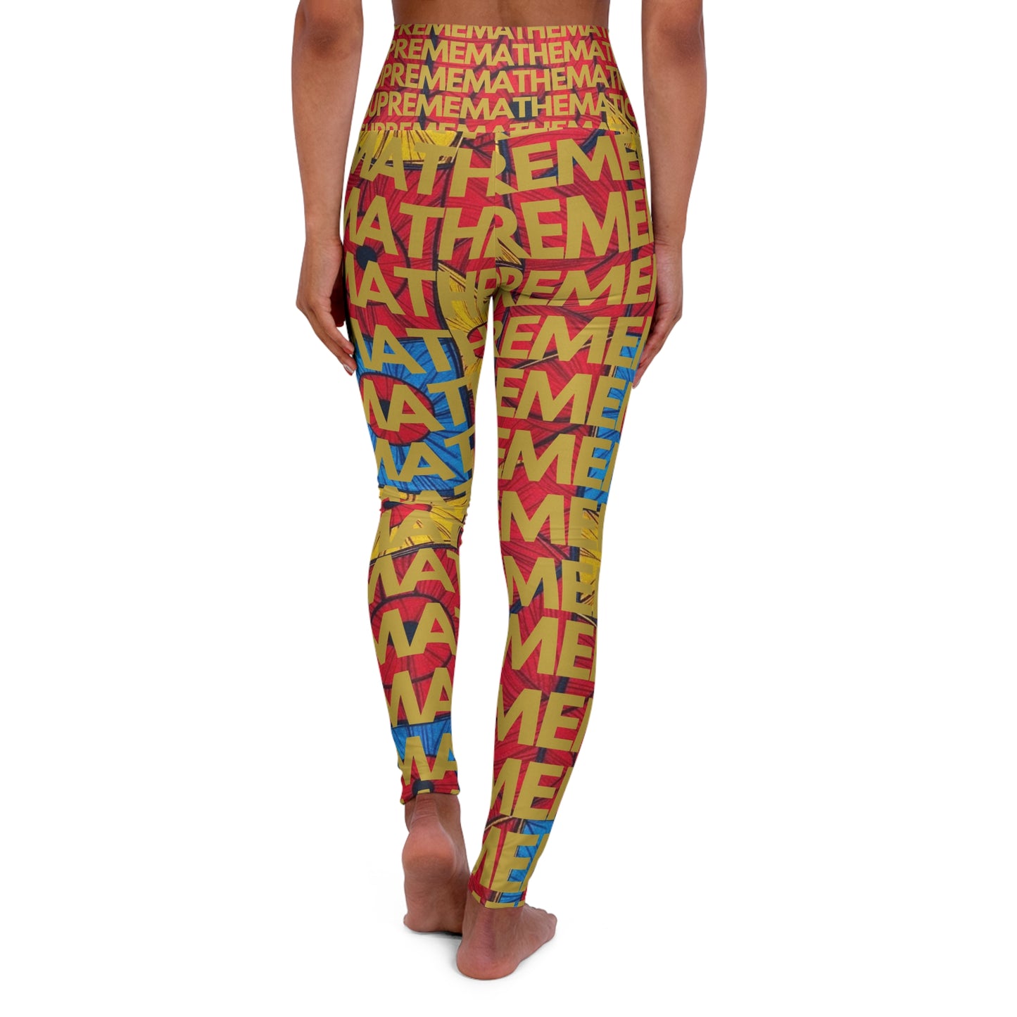 SUPREMEMATHEMATICS HIGH WAIST YOGA LEGGINGS