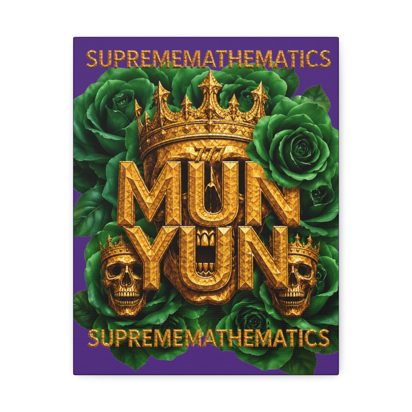 BOXXY MUNYUN ART CANVAS PURPLE