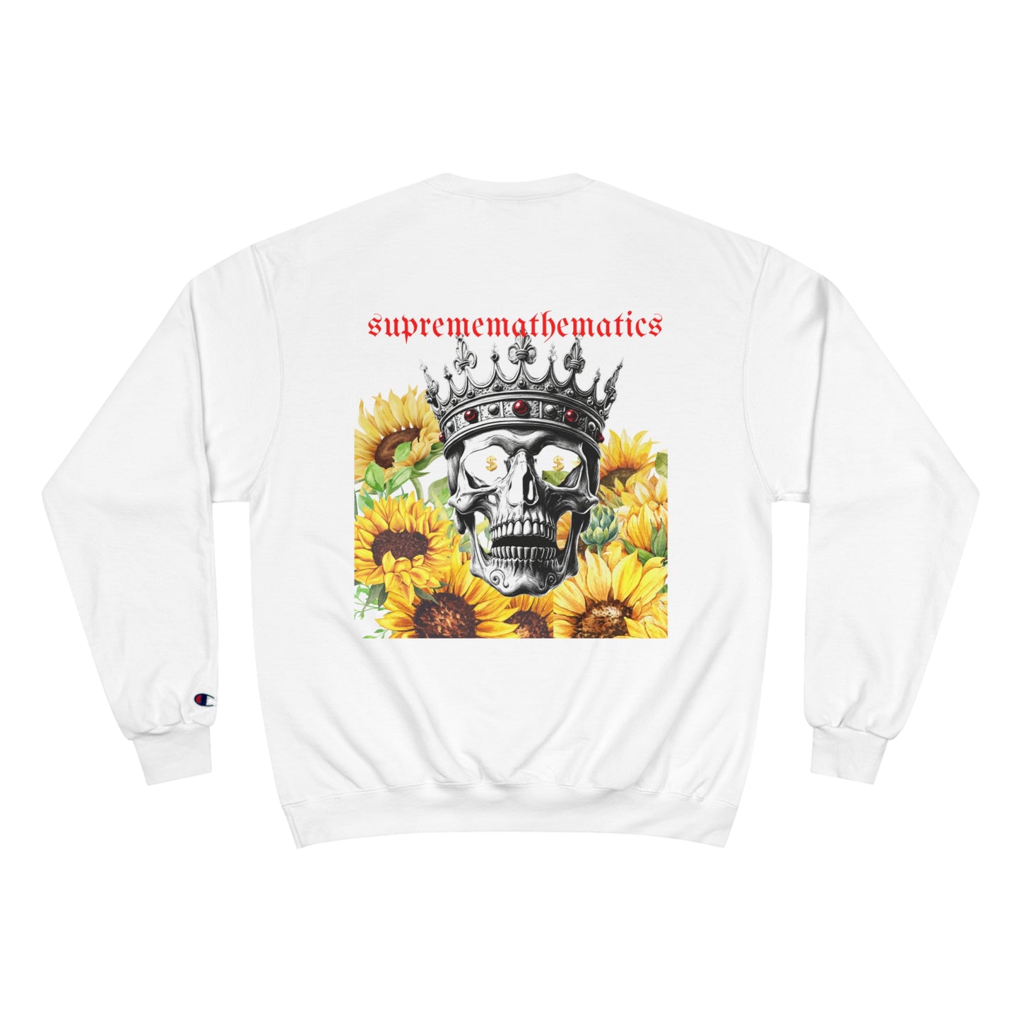 SUPREMEMATHEMATICS SUNFLOWER KINGS SWEATSHIRT