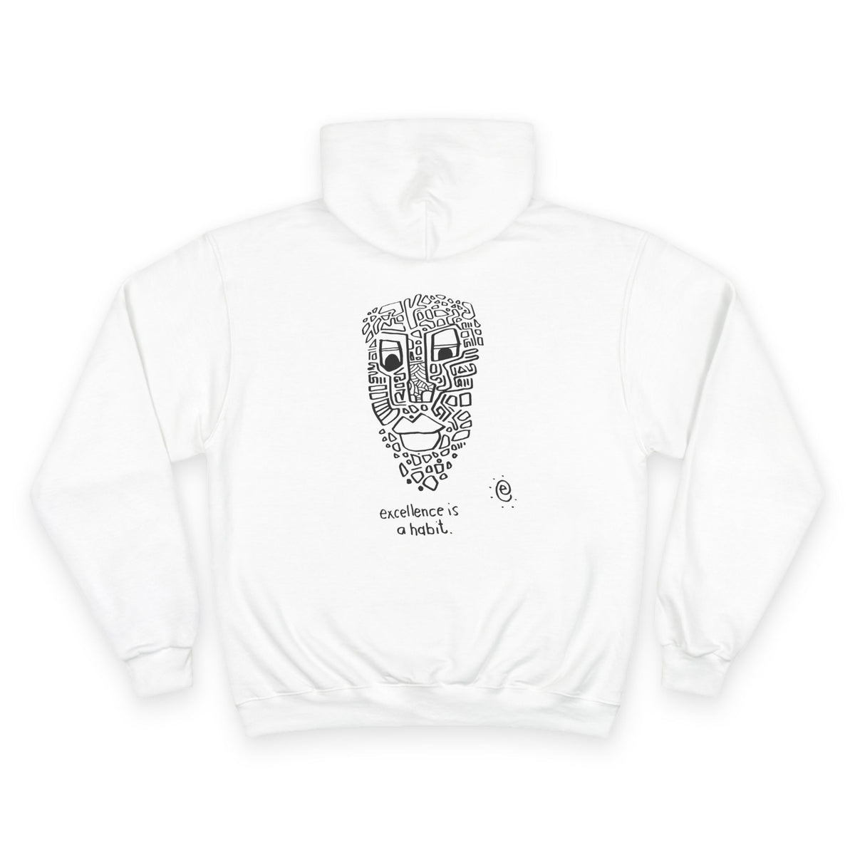 BOXXY E LOGO HOODIE