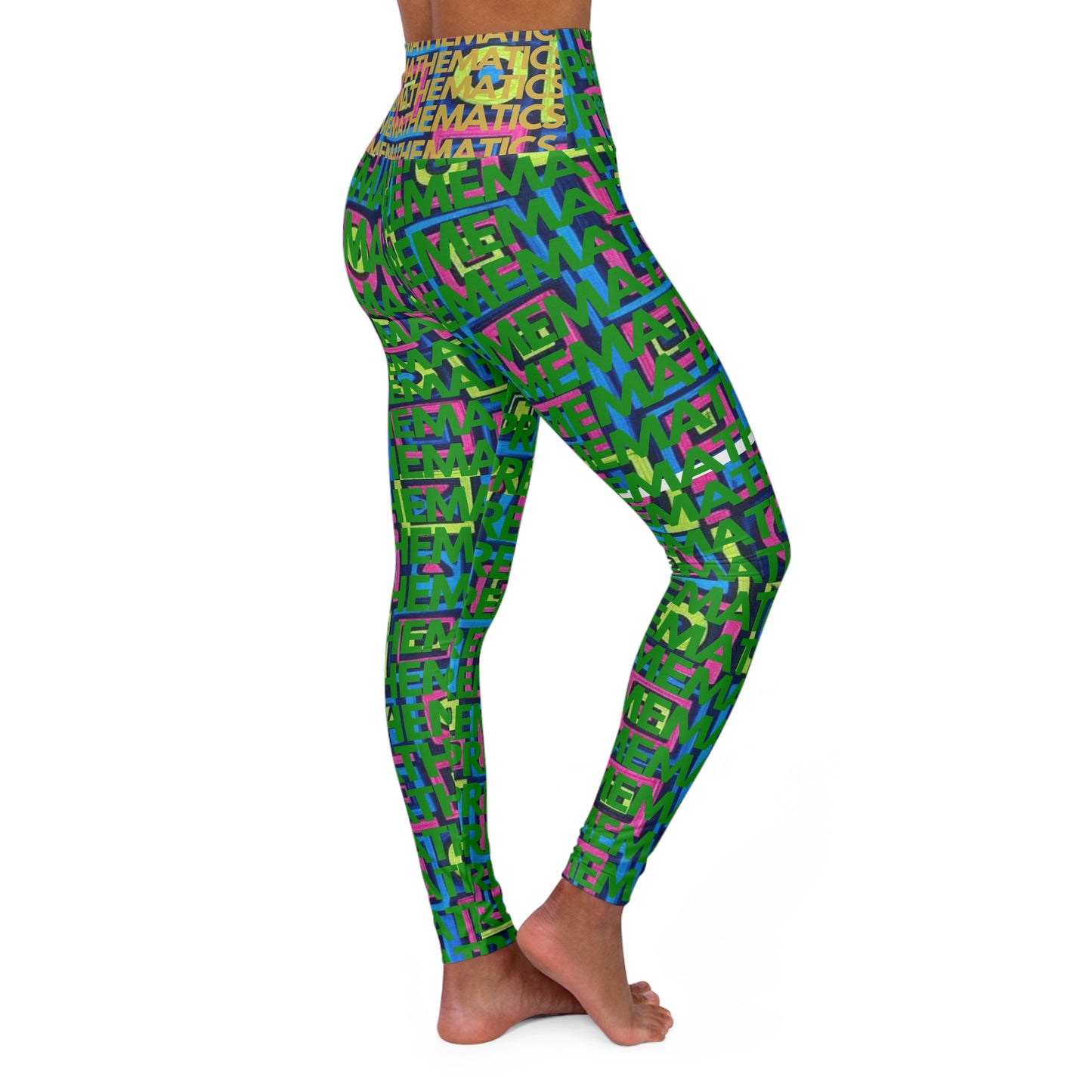 SUPREMEMATHEMATICS HIGH WAIST YOGA LEGGINGS