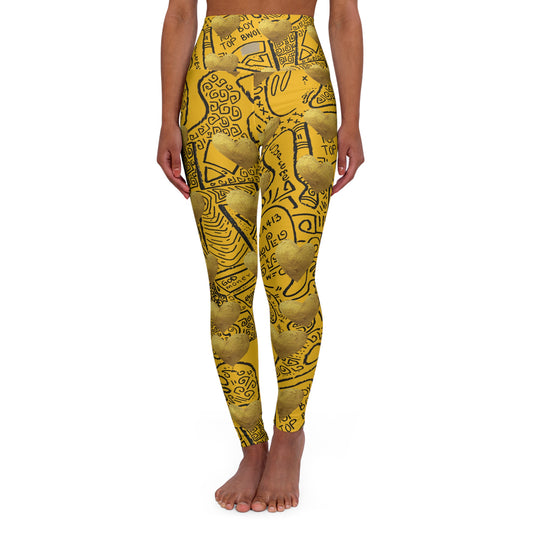 SUPREMEMATHEMATICS HIGH WAIST YOGA LEGGINGS