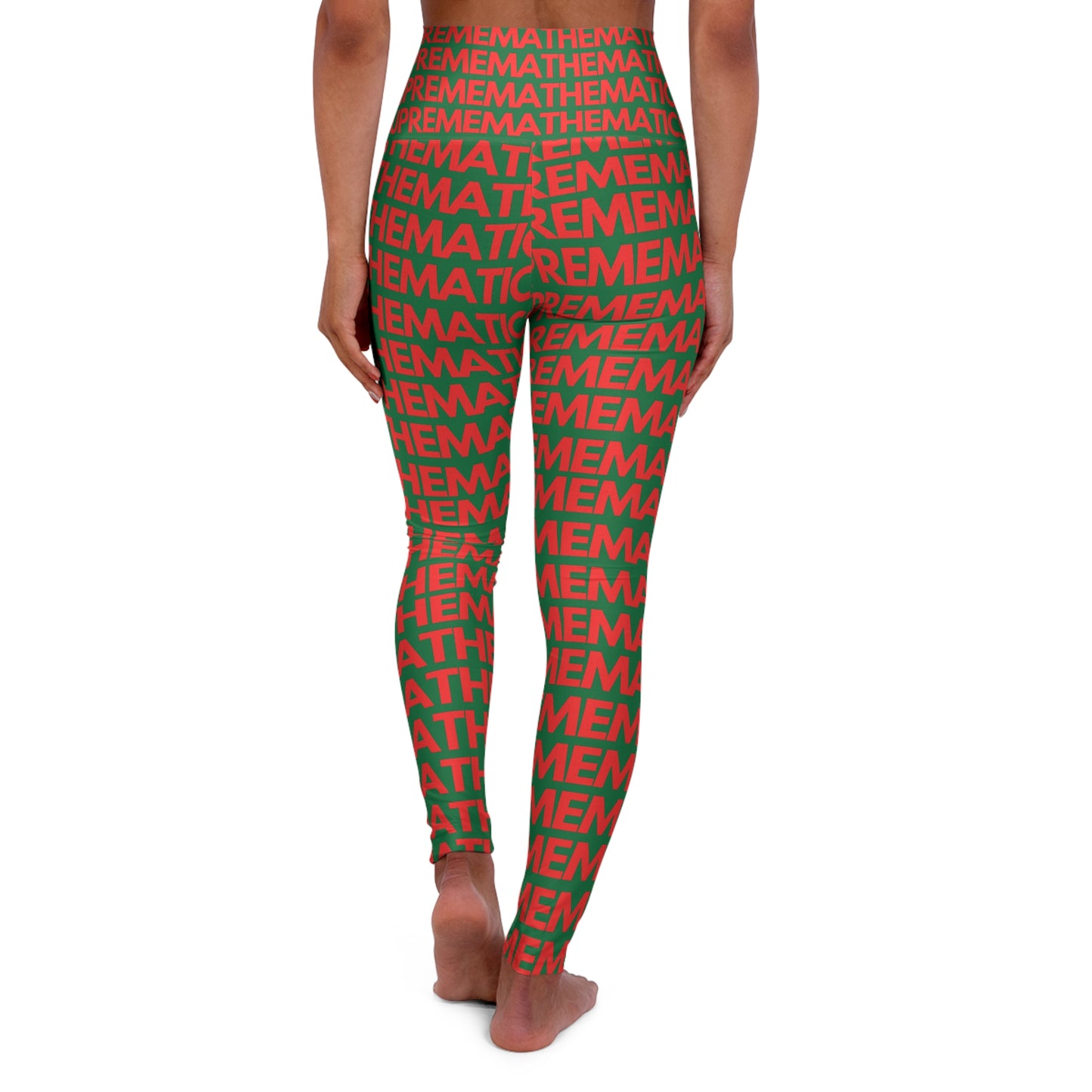 SUPREMEMATHEMATICS HIGH WAIST YOGA LEGGINGS