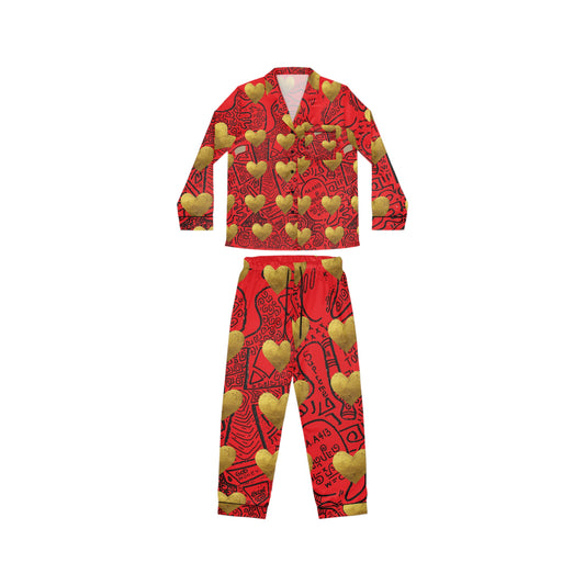 SUPREMEMATHEMATICS SATIN PAJAMAS