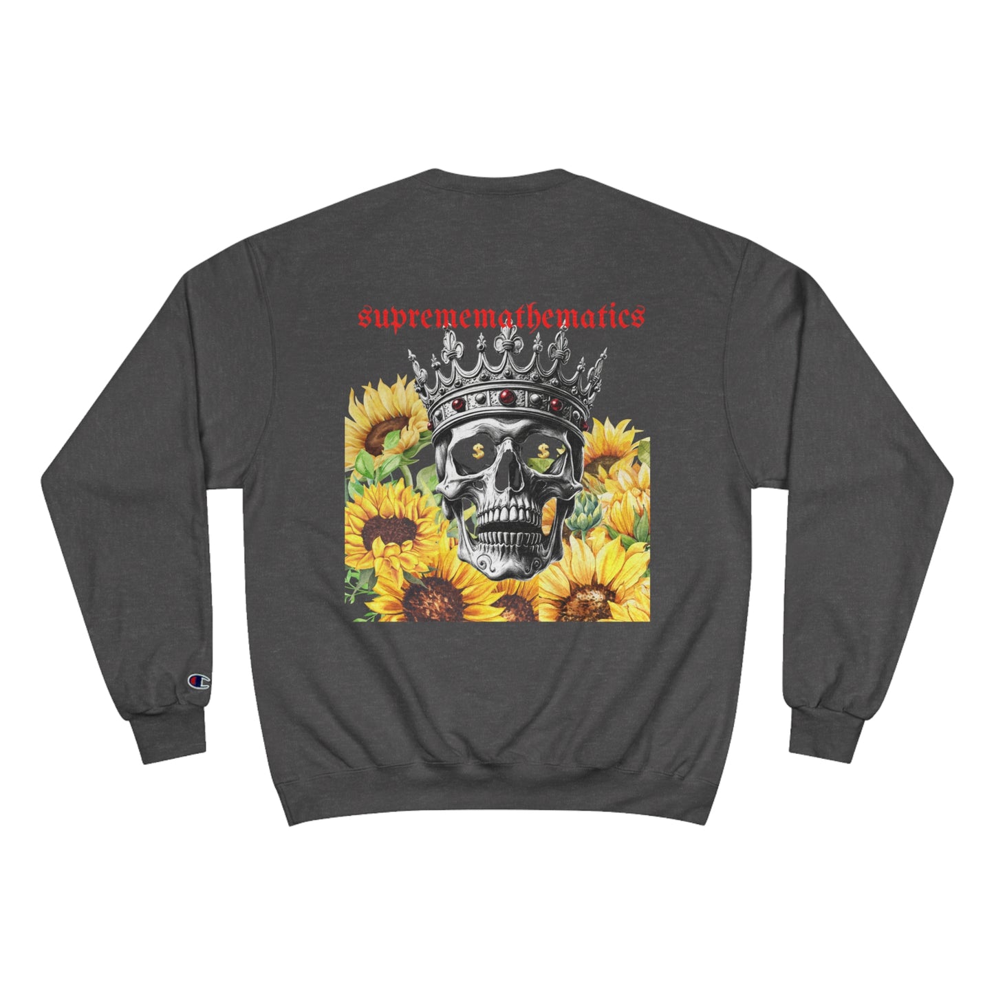SUPREMEMATHEMATICS SUNFLOWER KINGS SWEATSHIRT