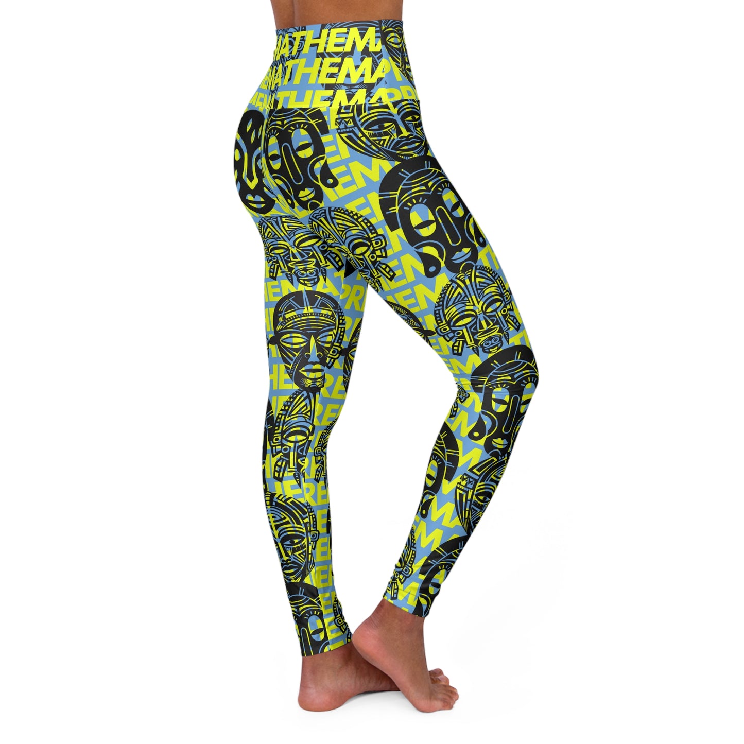 SUPREMEMATHEMATICS HIGH WAIST YOGA LEGGINGS