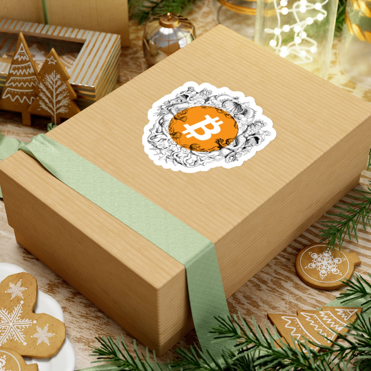 SUPREMEMATHEMATICS BITCOIN STICKER
