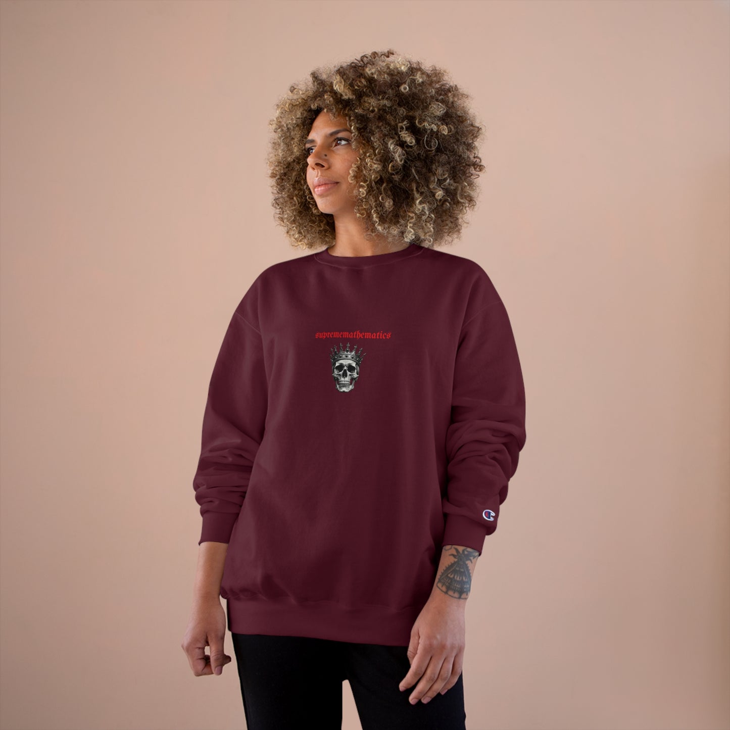 SUPREMEMATHEMATICS SUNFLOWER KINGS SWEATSHIRT
