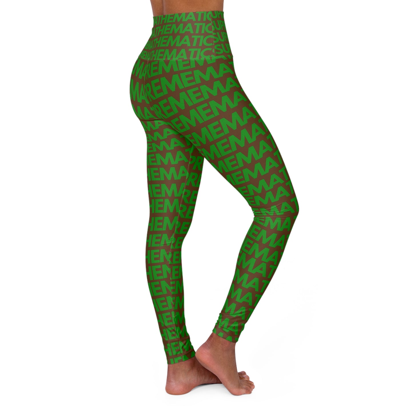 SUPREMEMATHEMATICS HIGH WAIST YOGA LEGGINGS