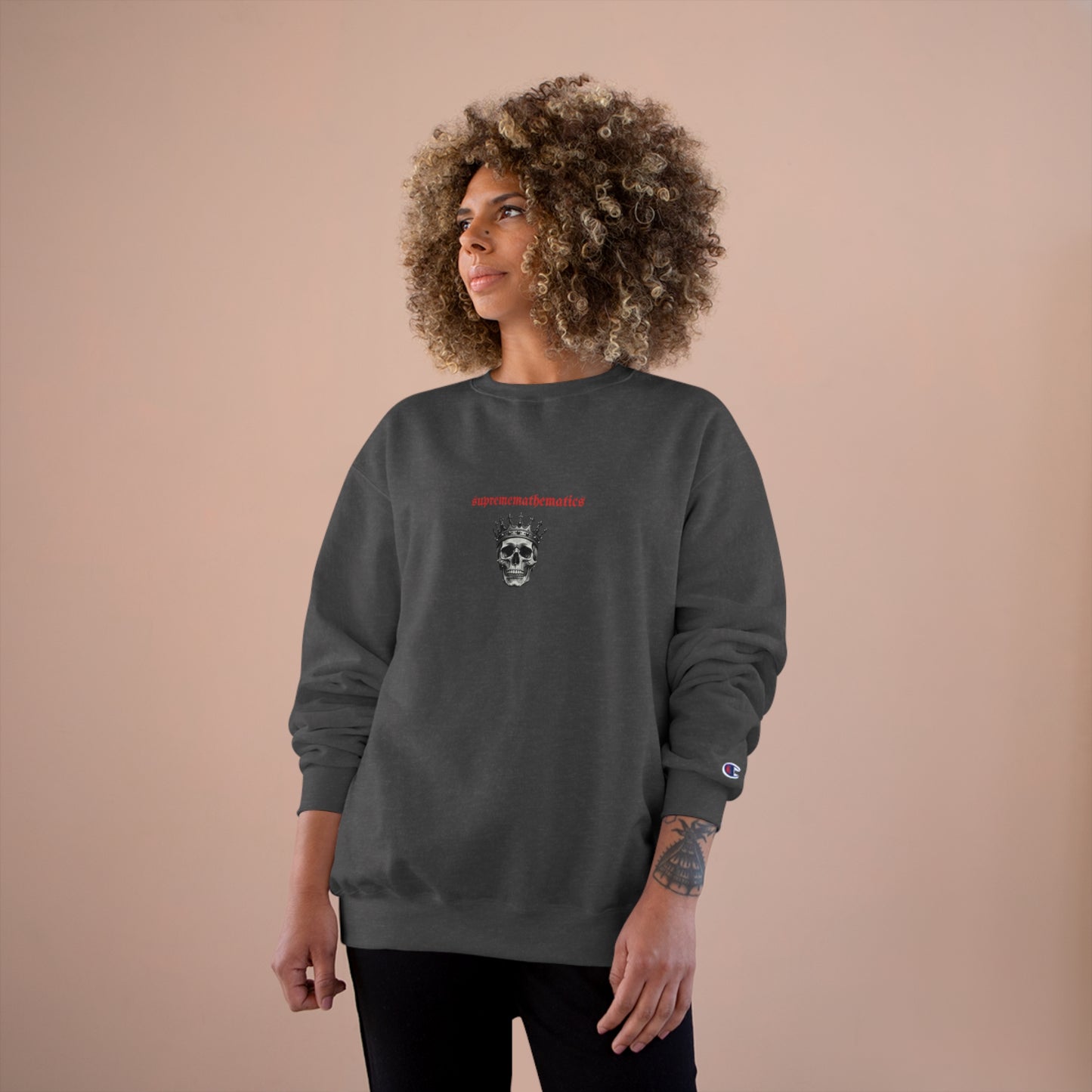 SUPREMEMATHEMATICS SUNFLOWER KINGS SWEATSHIRT