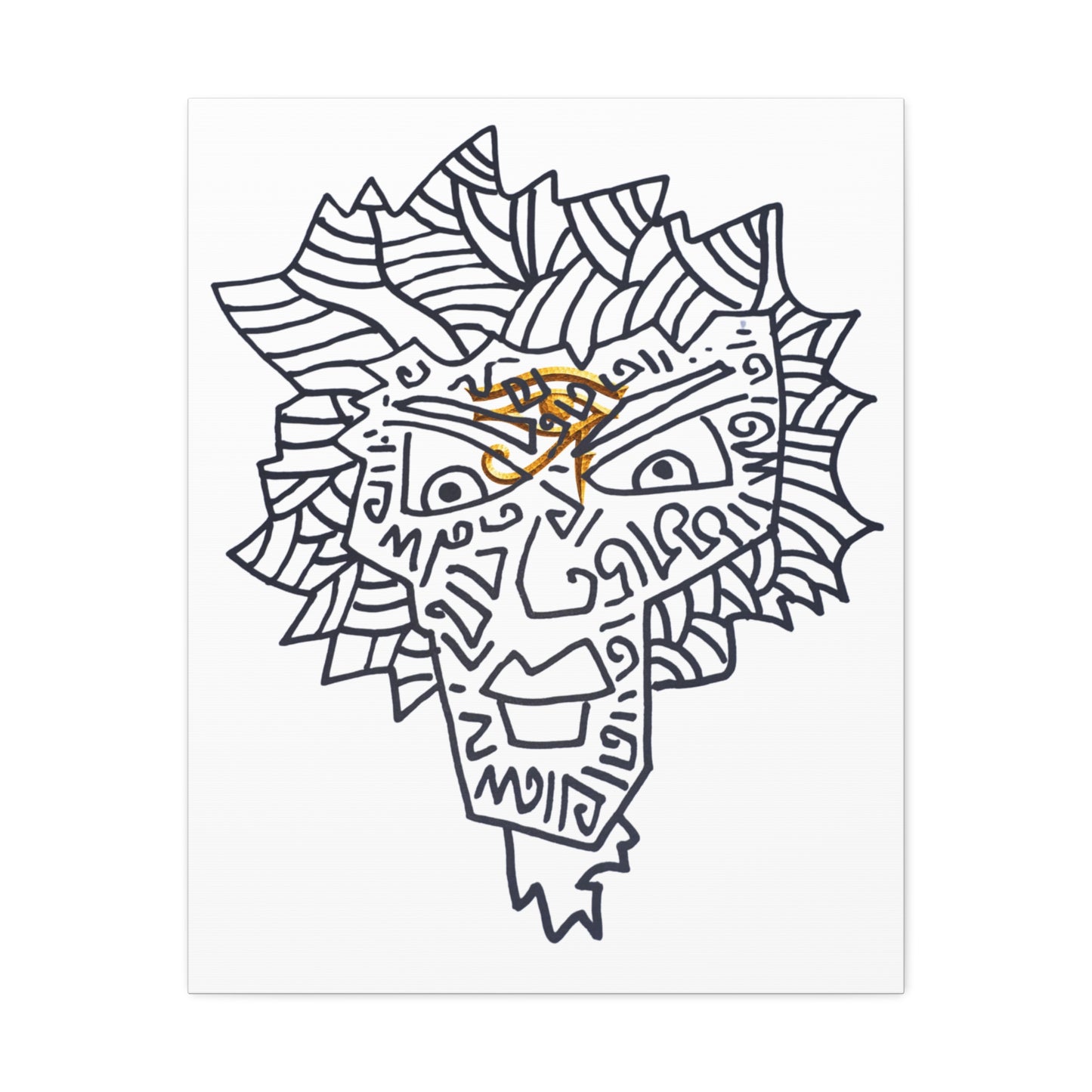 BOXXY FACECARD PRINT ART CANVAS