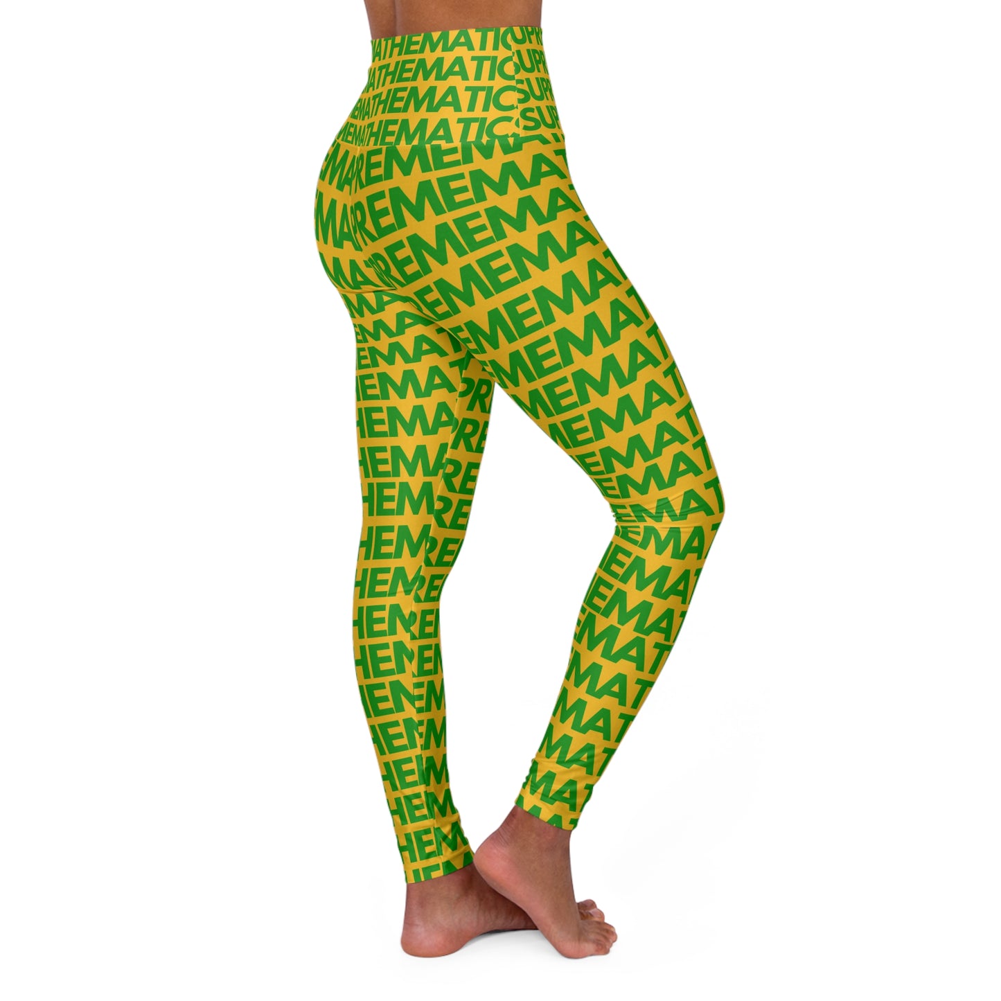 SUPREMEMATHEMATICS HIGH WAIST YOGA LEGGINGS