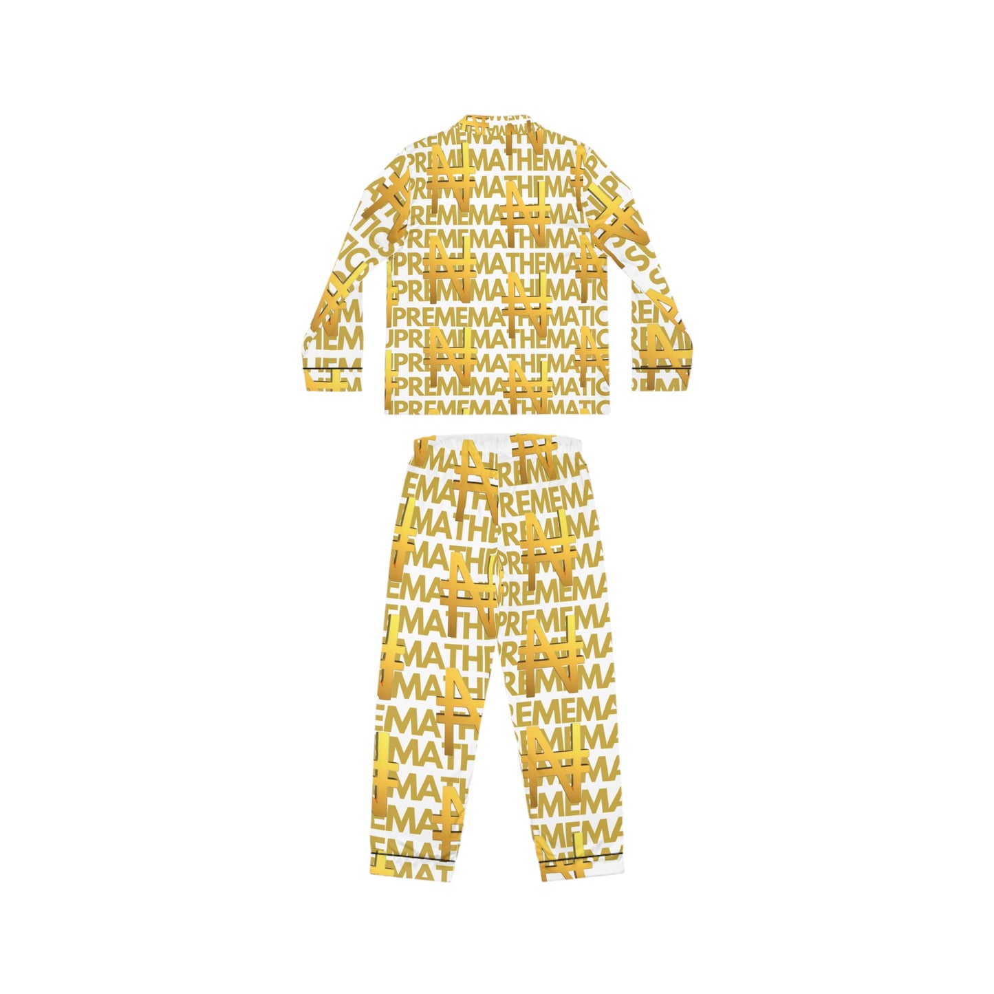 SUPREMEMATHEMATICS NAIRA SATIN PAJAMAS