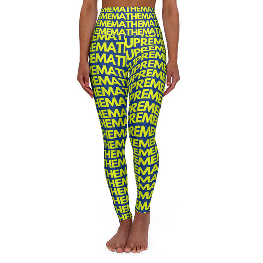 SUPREMEMATHEMATICS HIGH WAIST YOGA LEGGINGS
