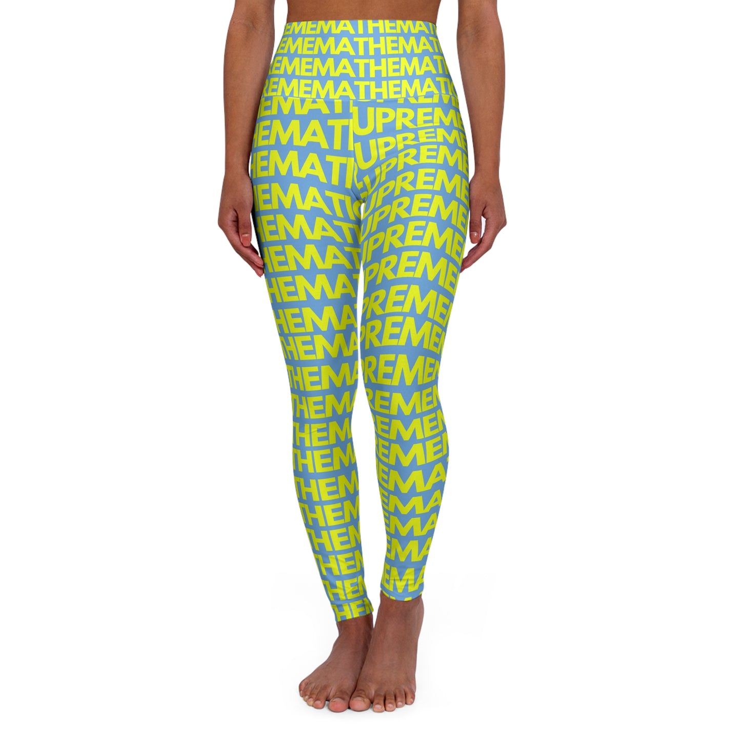SUPREMEMATHEMATICS HIGH WAIST YOGA LEGGINGS