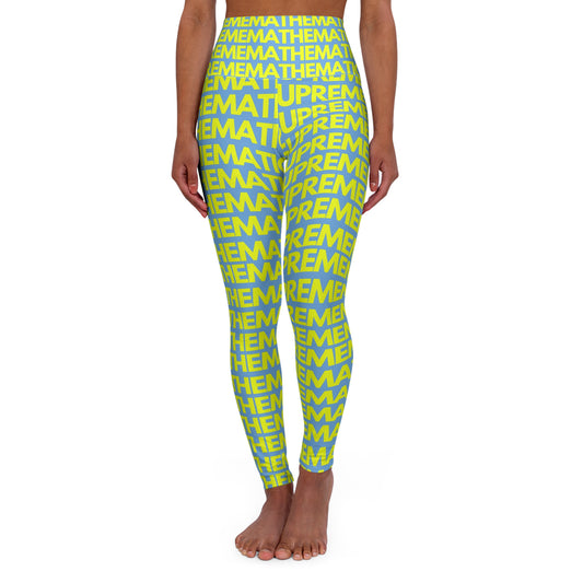 SUPREMEMATHEMATICS HIGH WAIST YOGA LEGGINGS