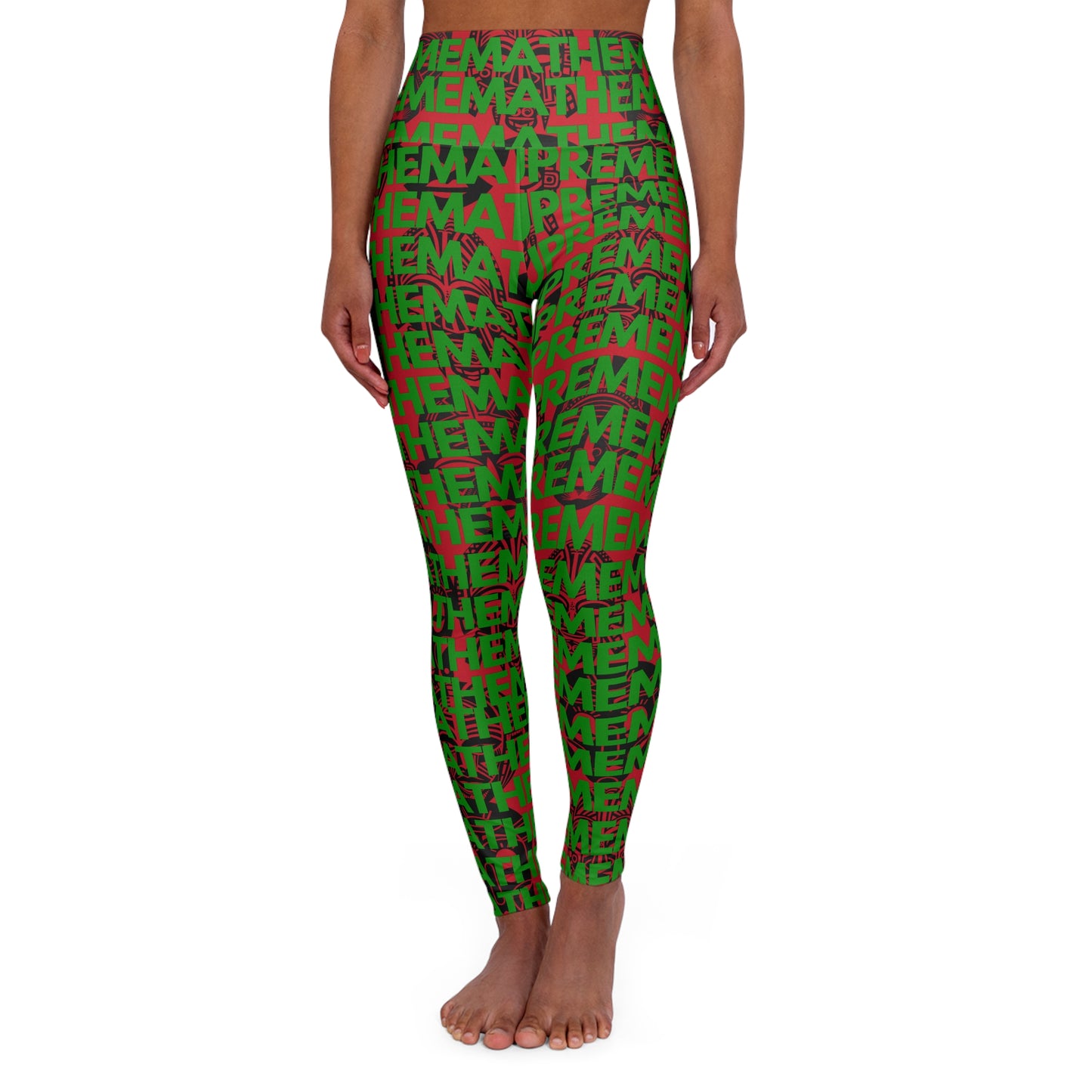 SUPREMEMATHEMATICS HIGH WAIST YOGA LEGGINGS