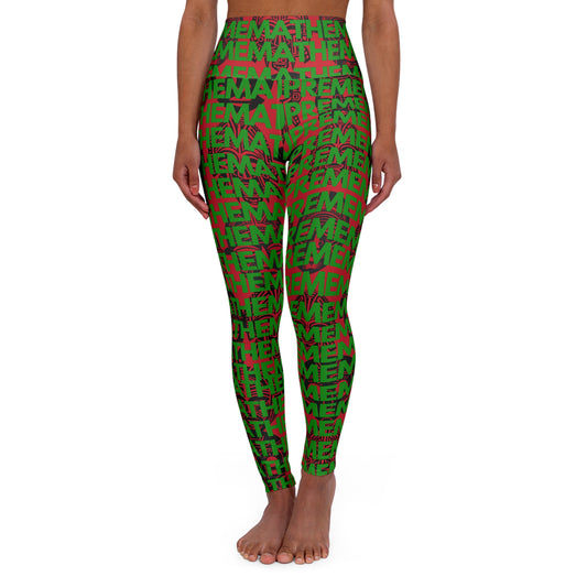 SUPREMEMATHEMATICS HIGH WAIST YOGA LEGGINGS