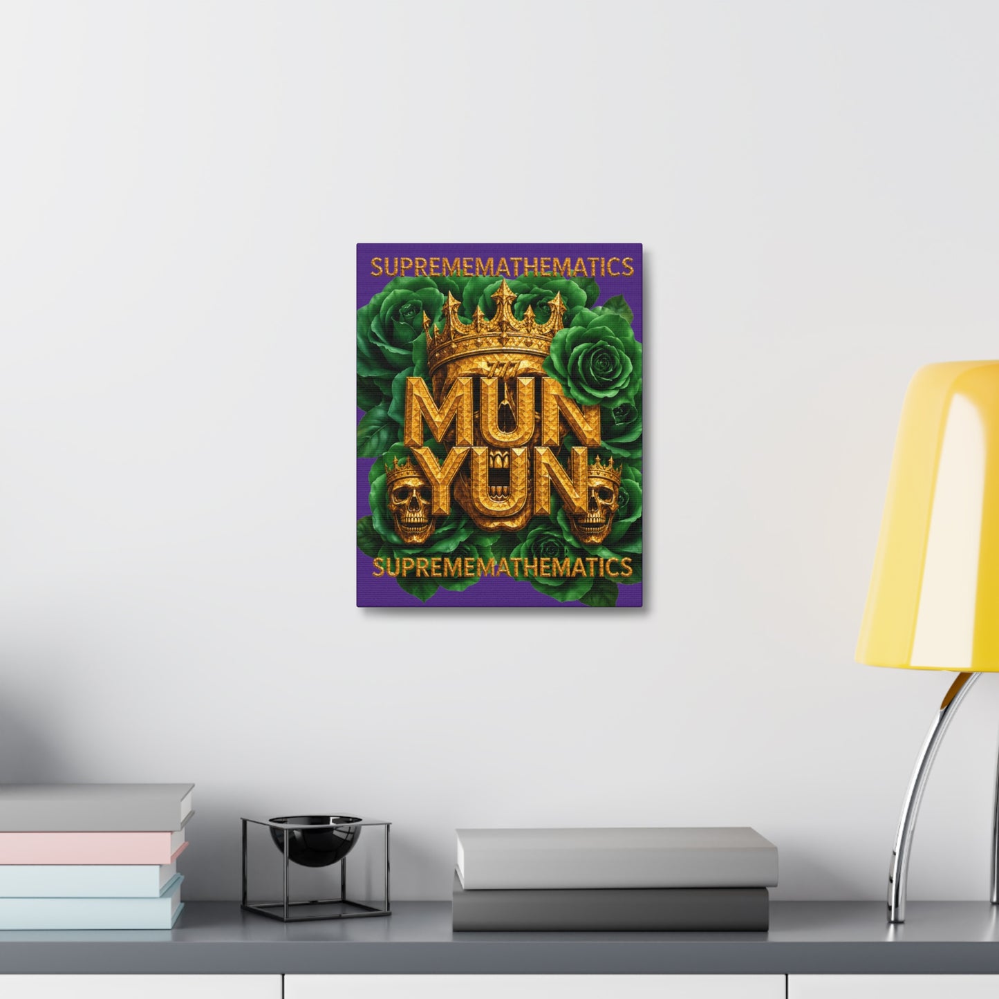 BOXXY MUNYUN ART CANVAS PURPLE