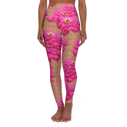 SUPREMEMATHEMATICS HIGH WAIST YOGA LEGGINGS