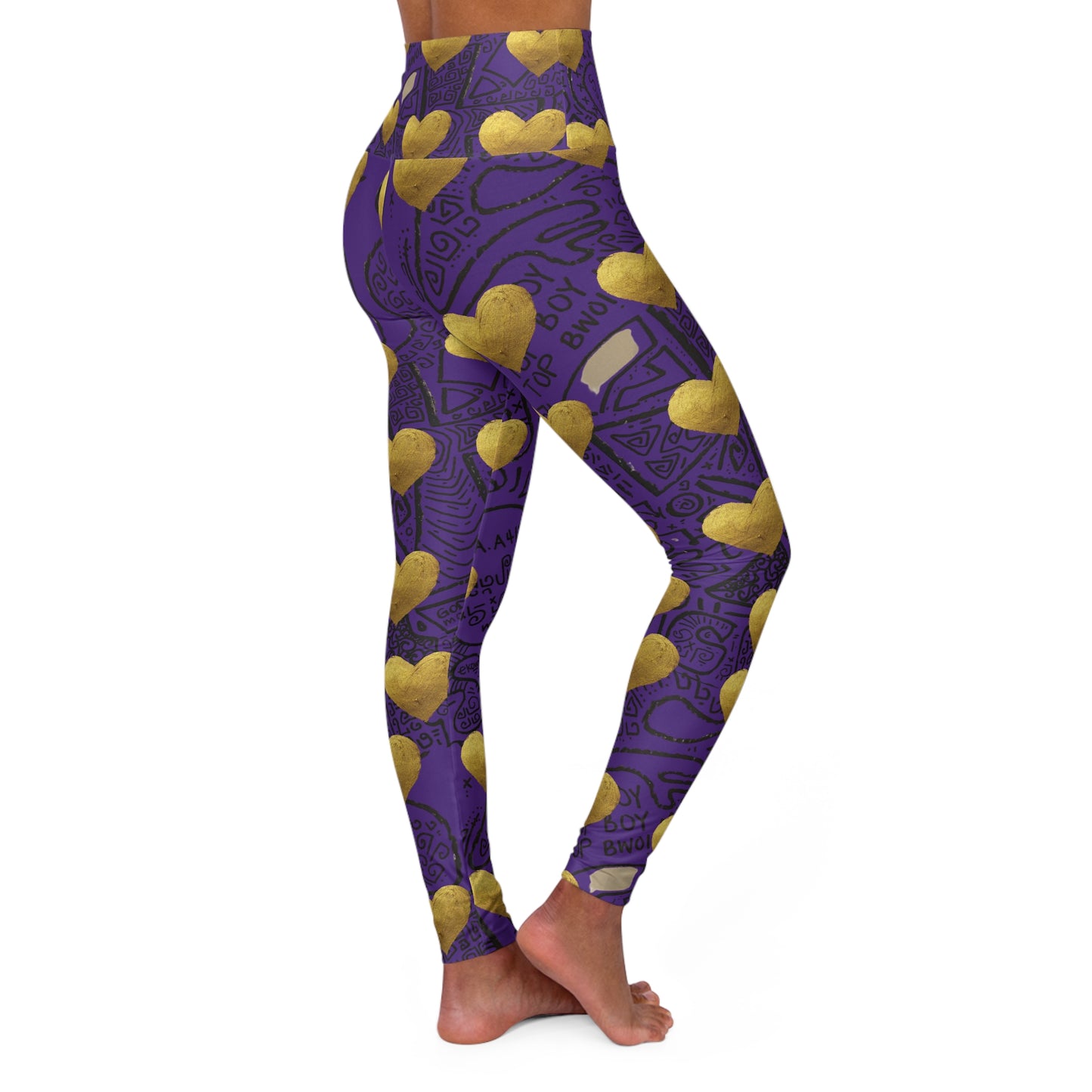 SUPREMEMATHEMATICS HIGH WAIST YOGA LEGGINGS