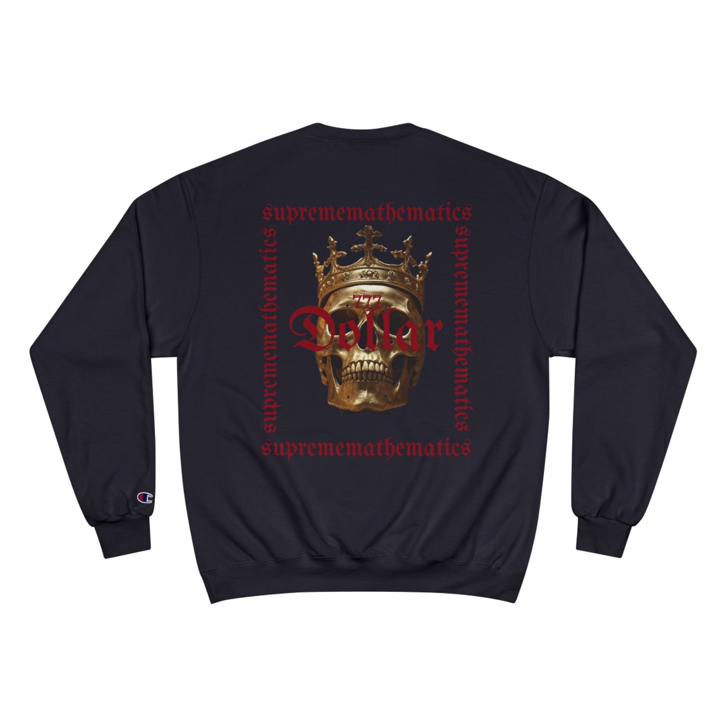 SUPREMEMATHEMATICS DOLLAR SWEATSHIRT