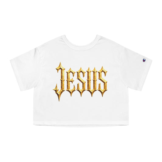BOXXY JESUS CROP TEE