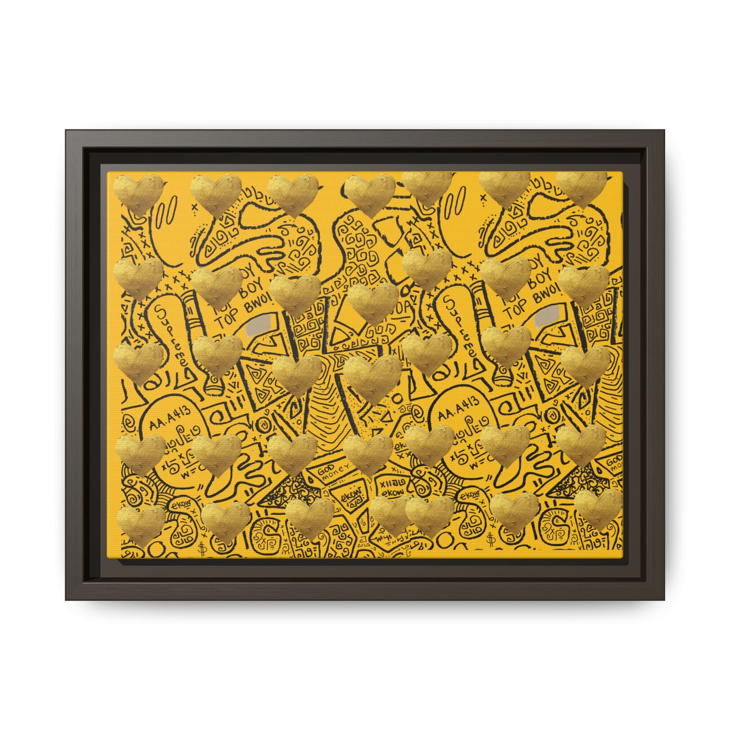 SUPREMEMATHEMATICS FRAMED CANVAS