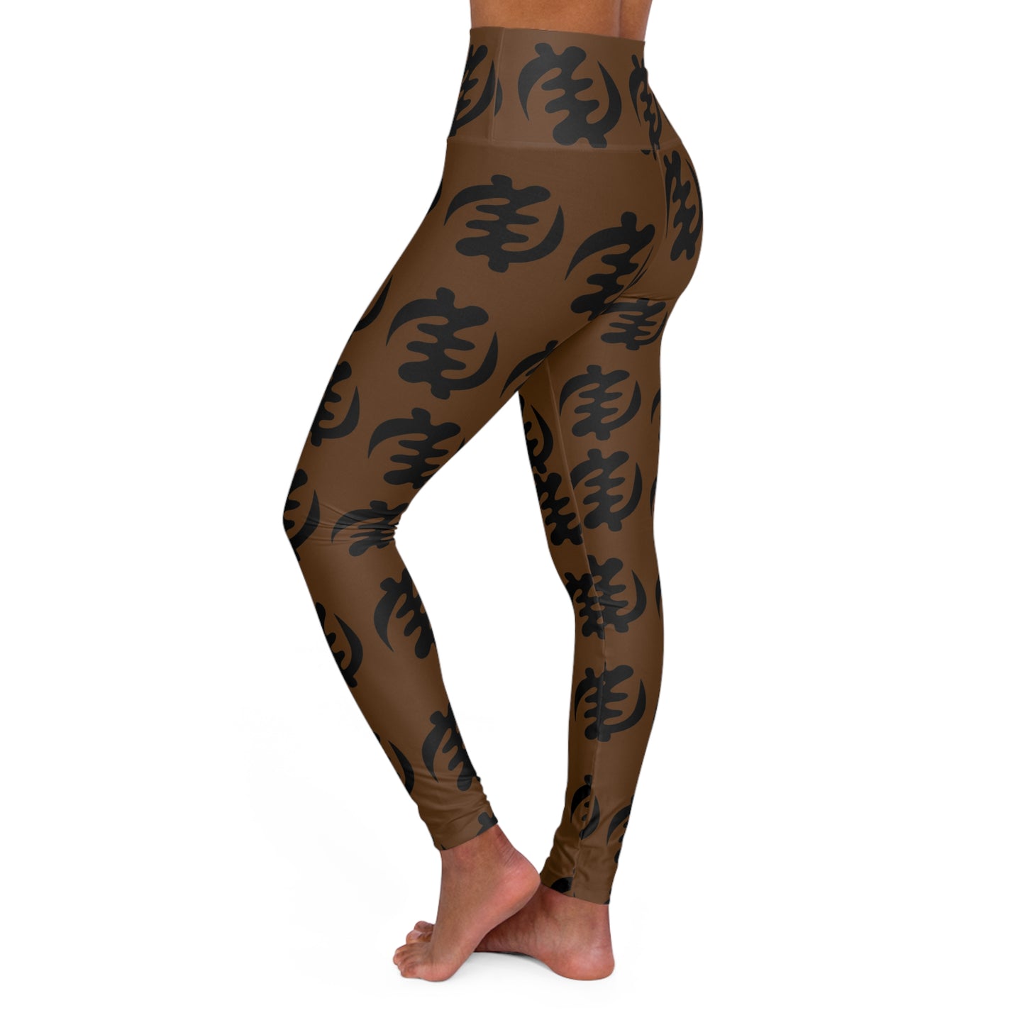 SUPREMEMATHEMATICS GYE NYAME YOGA LEGGINGS