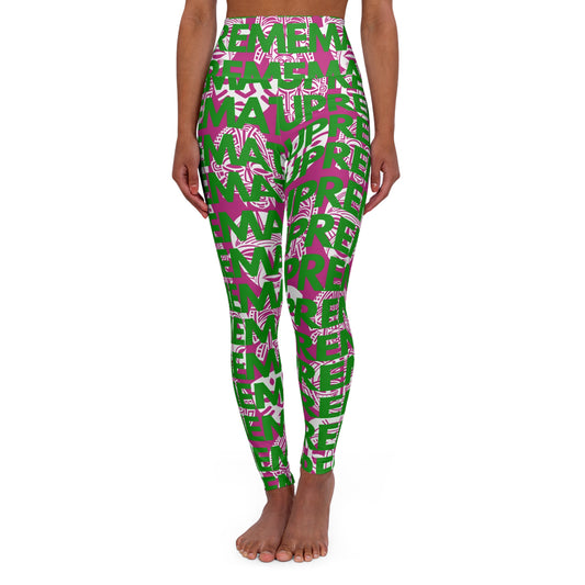 SUPREMEMATHEMATICS HIGH WAIST YOGA LEGGINGS