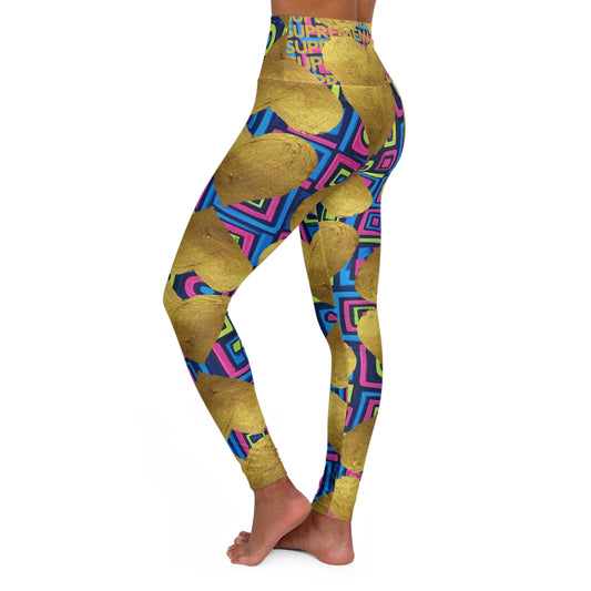 SUPREMEMATHEMATICS HIGH WAIST YOGA LEGGINGS