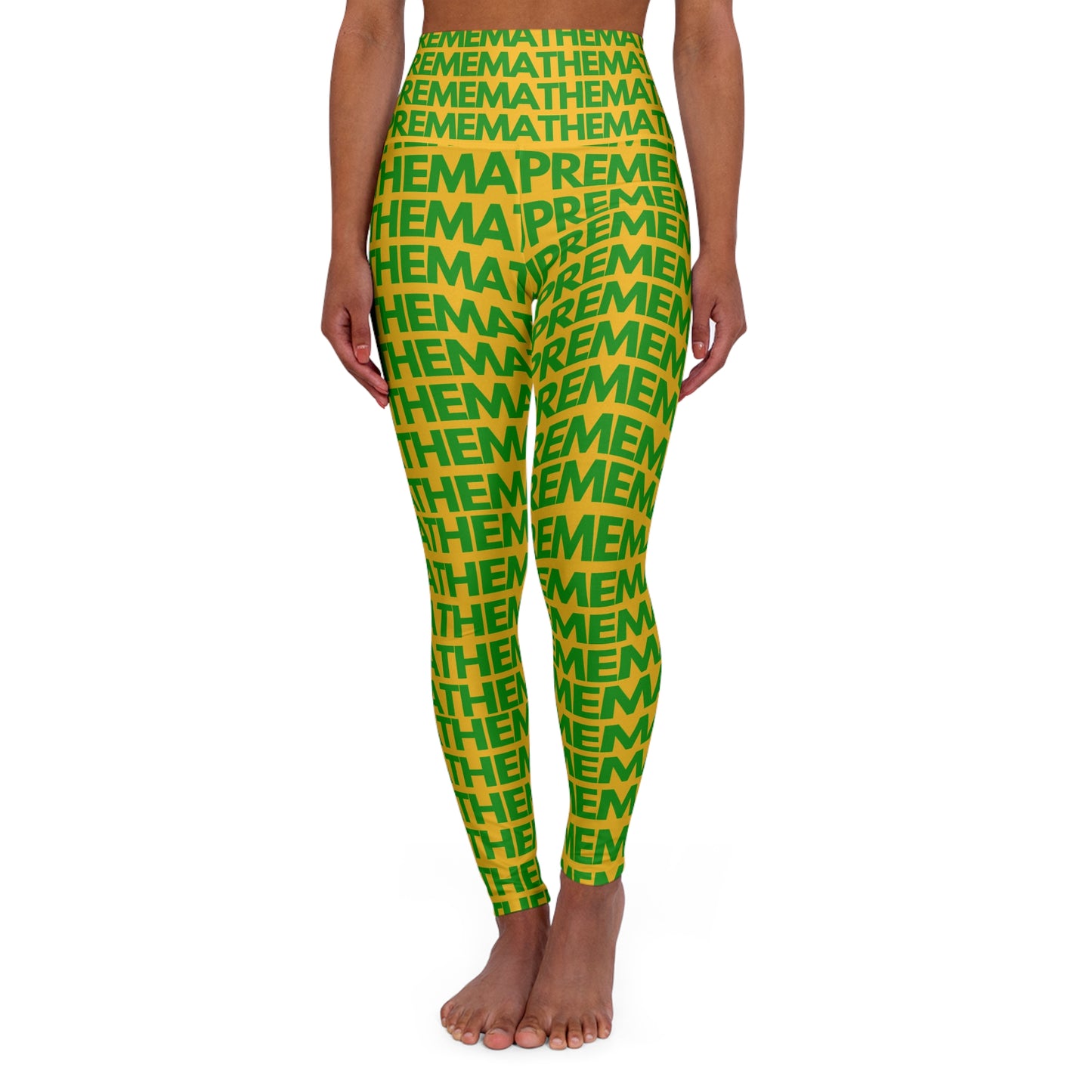 SUPREMEMATHEMATICS HIGH WAIST YOGA LEGGINGS