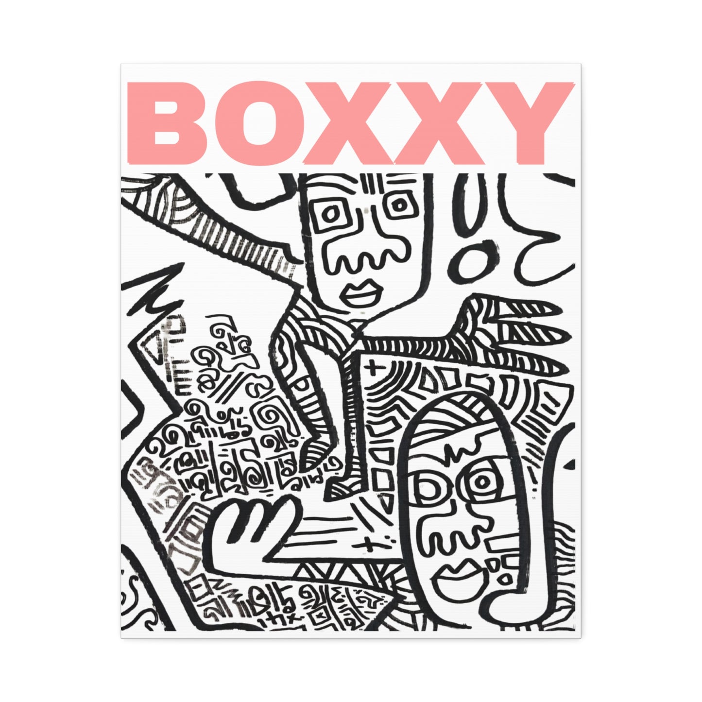 BOXXY HUMANOID 2 ART CANVAS