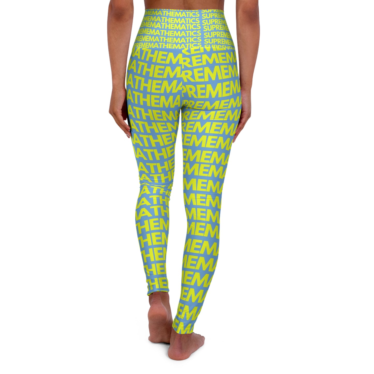 SUPREMEMATHEMATICS HIGH WAIST YOGA LEGGINGS