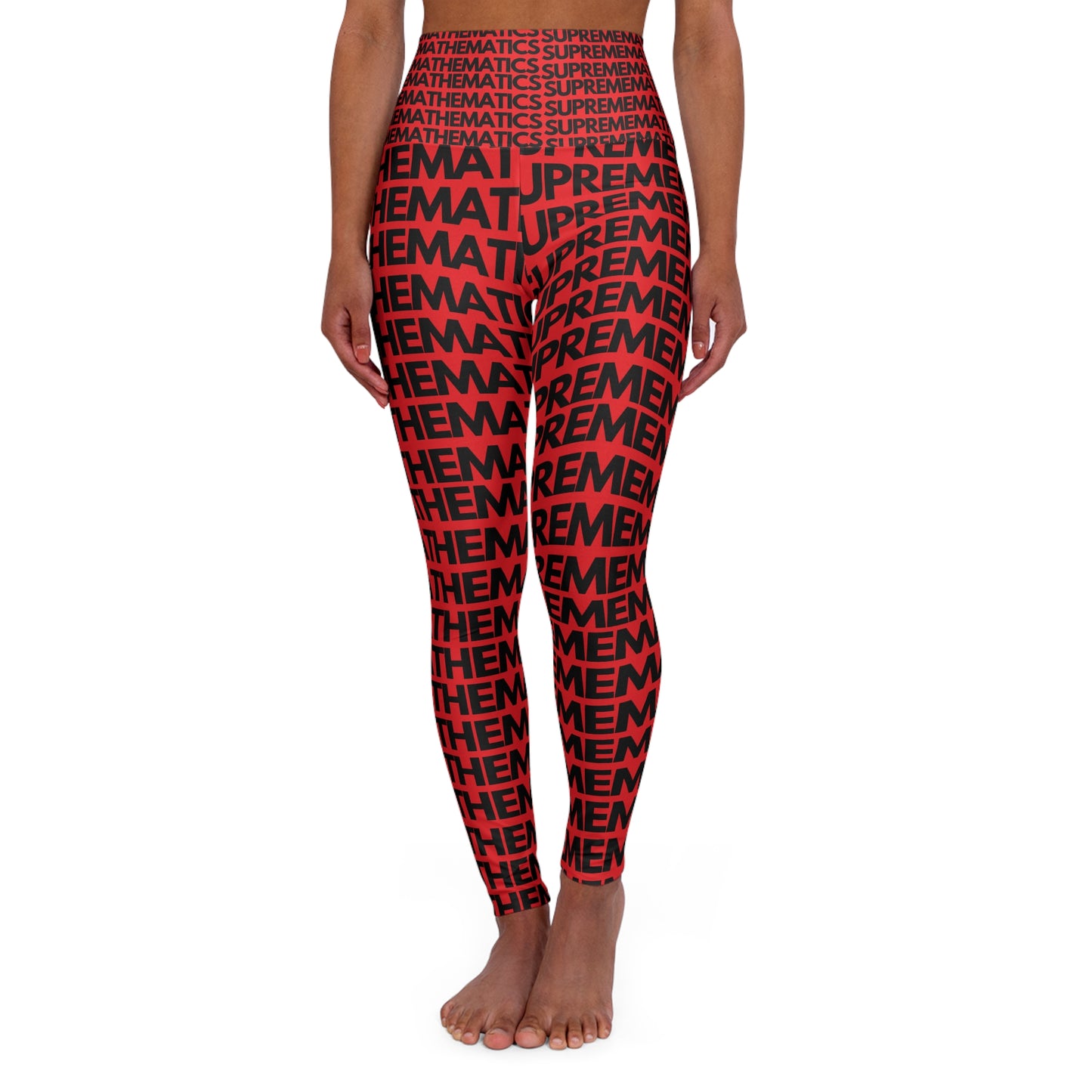 SUPREMEMATHEMATICS HIGH WAIST YOGA LEGGINGS